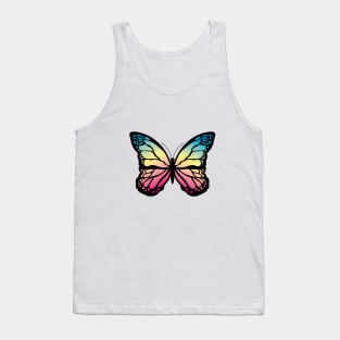 Colorful Butterfly Tank Top